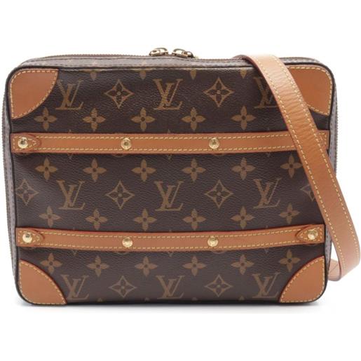 Louis Vuitton Pre-Owned - borsa messenger soft trunk 2019 - uomo - tela - taglia unica - marrone
