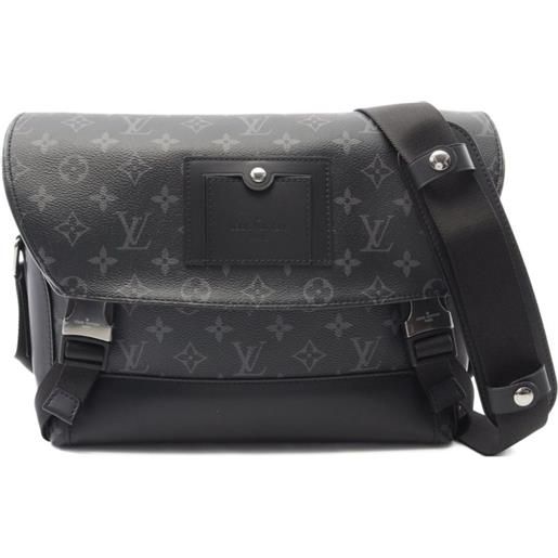 Louis Vuitton Pre-Owned - borsa messenger voyage pm 2019 - uomo - pvc/tessuto - taglia unica - nero