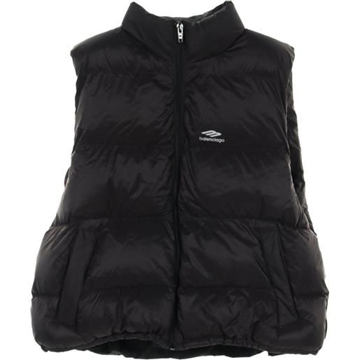 Balenciaga Pre-Owned - gilet da sci 3b sports icon anni 2010 - uomo - poliammide - 40 - nero