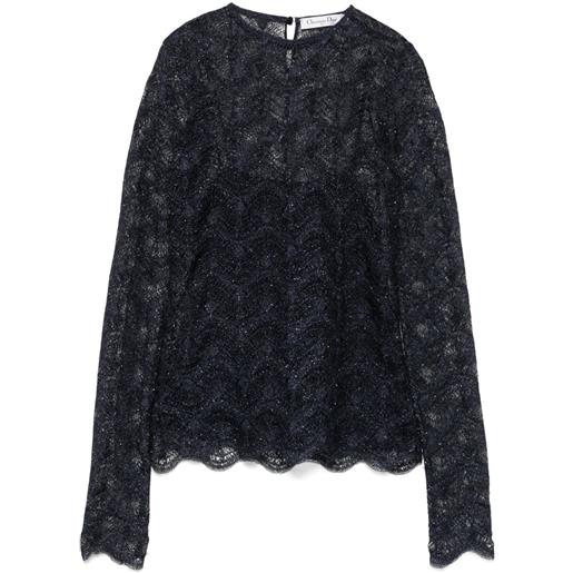 Christian Dior Pre-Owned - blusa 2016 - donna - viscosa/elastam/poliammide/poliestere - 36