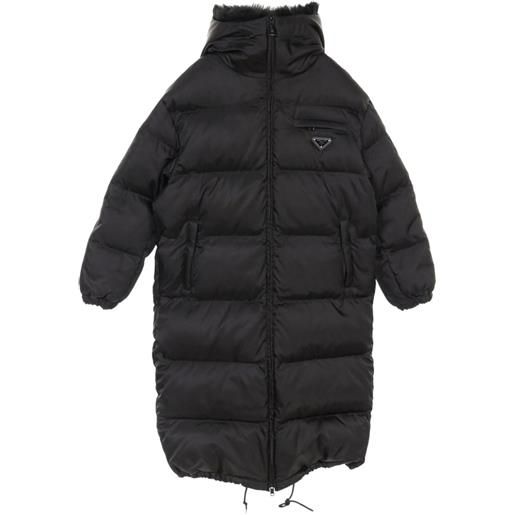 Prada Pre-Owned - cappotto re-nylon anni 2010 - donna - nylon - 36 - black