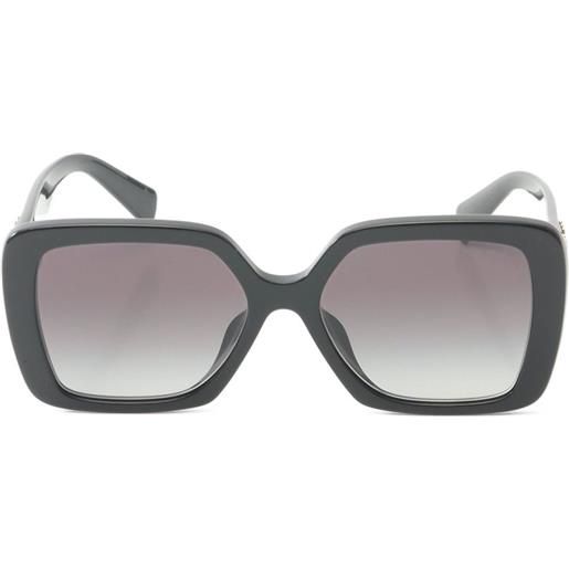 Miu Miu Pre-Owned - occhiali da sole mew glimpse 2010 - donna - acetato - taglia unica - nero