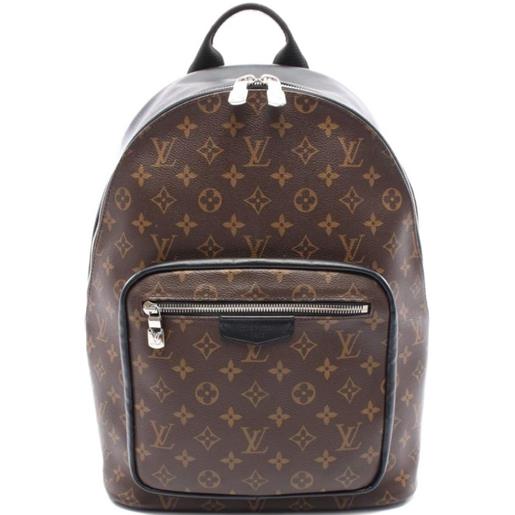 Louis Vuitton Pre-Owned - zaino josh nv 2020 - uomo - pvc/pelle di vitello - taglia unica - marrone