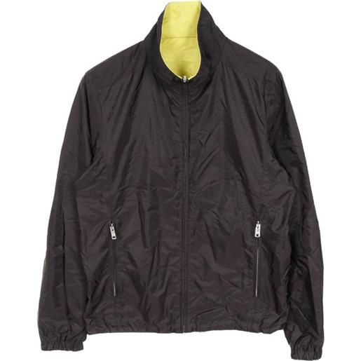Prada Pre-Owned - giacca reversibile anni 2000 - uomo - nylon - 48 - giallo