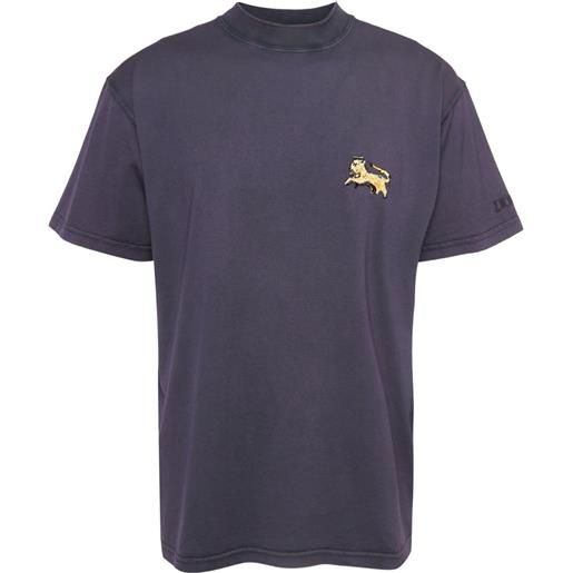 Christian Dior Pre-Owned - x peter doig t-shirt in cotone - uomo - cotone - l - viola