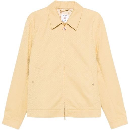 Casablanca giacca con zip - toni neutri