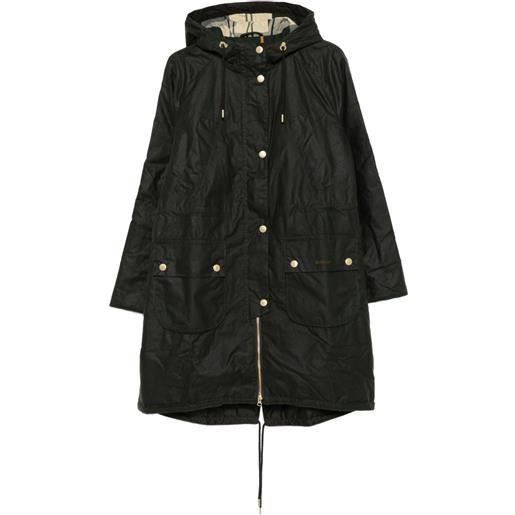 Barbour parka con cappuccio - verde