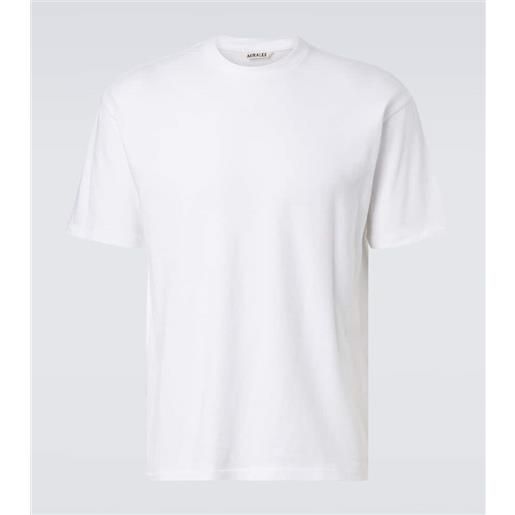 Auralee t-shirt oversize in jersey di cotone