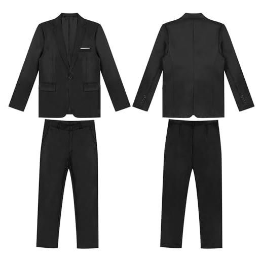 Abito Uomo Elegante Ciabalù - Slim Fit, Microfantasia, Completo Giacca E Pantalone, Per Cerimonie - Foto 3