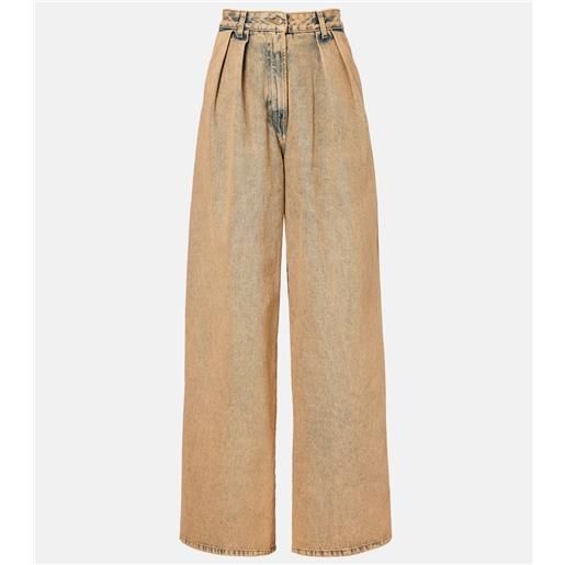 Alanui jeans desert rose a gamba larga