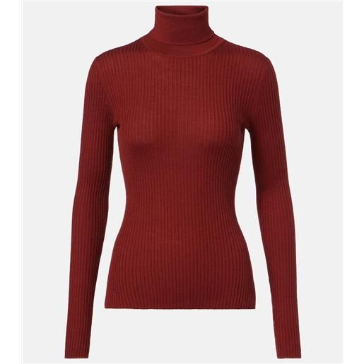 Gabriela Hearst dolcevita pepe in cashmere e seta