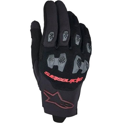 ALPINESTARS guanto pro-dura nero rosso ALPINESTARS