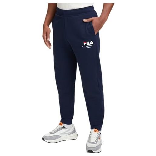 FILA pantaloni moderni bovrup sweat, blu, m