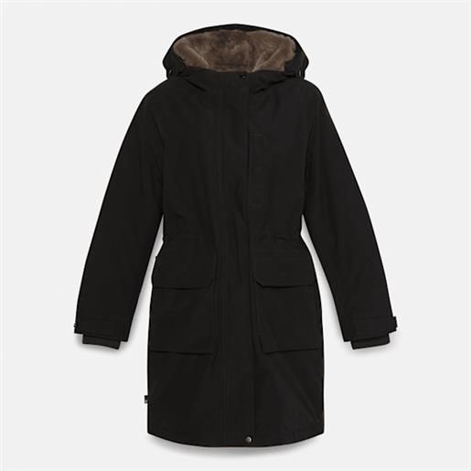 Timberland - parka impermeabile Timberland da donna in colore nero, donna, colore nero, taglia: l