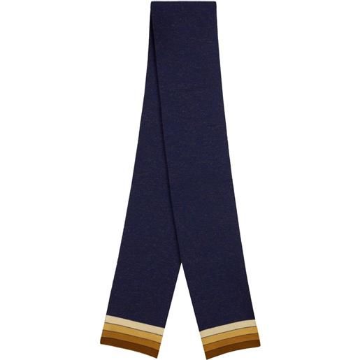 ETRO sciarpa mélange - blu