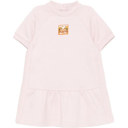 Emporio Armani Kids abito asv in cotone - rosa