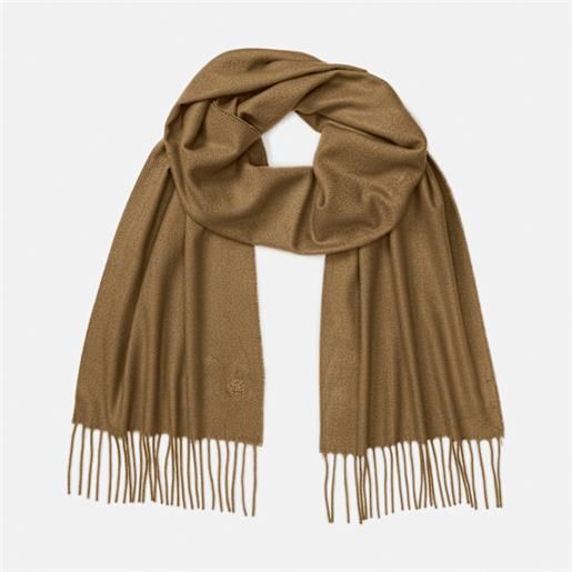 Timberland - sciarpa intessuta a tinta unita in giallo, giallo