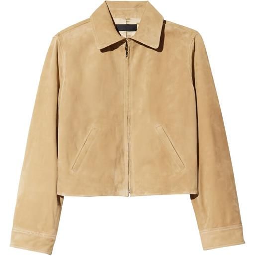 Nili Lotan giacca beauvais con zip - toni neutri