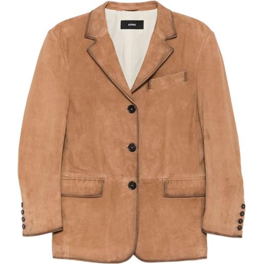 Arma giacca con bottoni - marrone