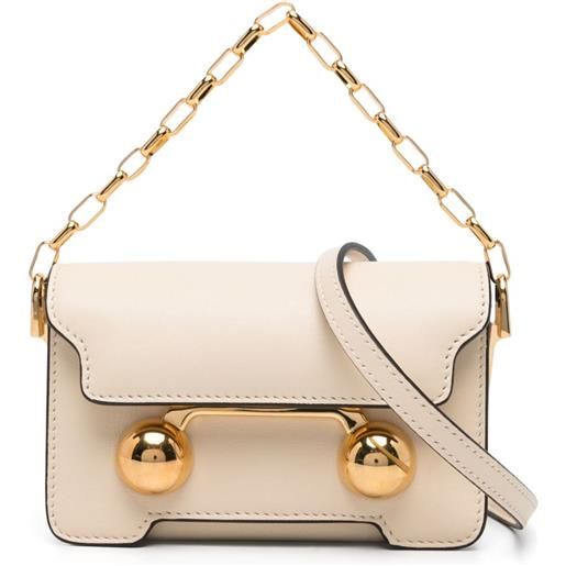 Marni borsa trunkaroo mini - toni neutri