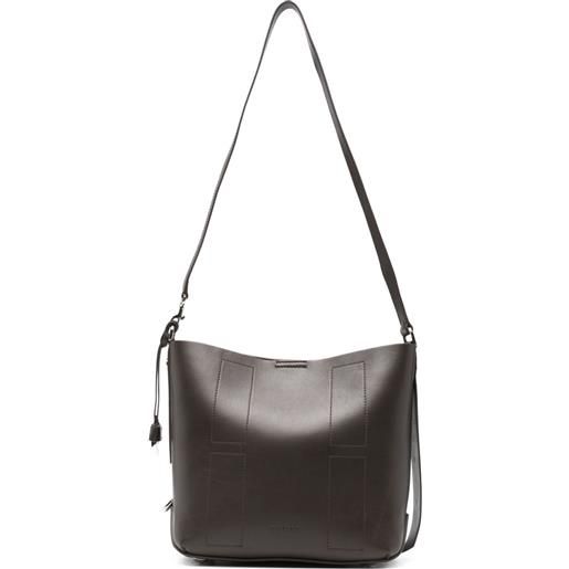 Hogan borsa a spalla hocket piccola - marrone
