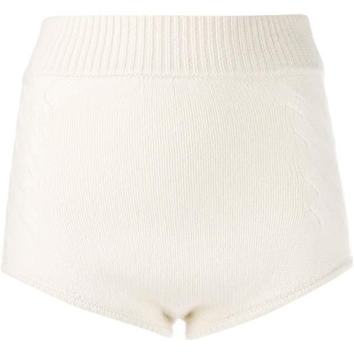 Cashmere In Love shorts mimie - bianco