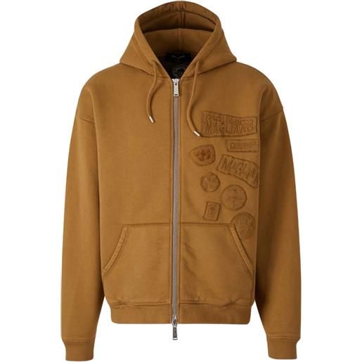 DSQUARED2 felpa con cappuccio - marrone