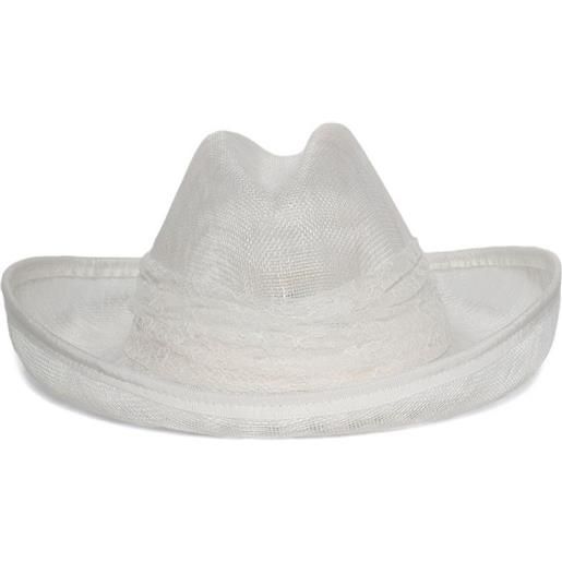 Gigi Burris Millinery cappello belle - bianco