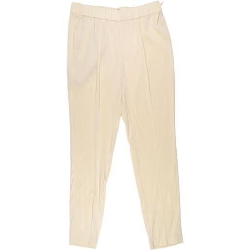 Brunello Cucinelli pantaloni con vita elasticizzata - toni neutri