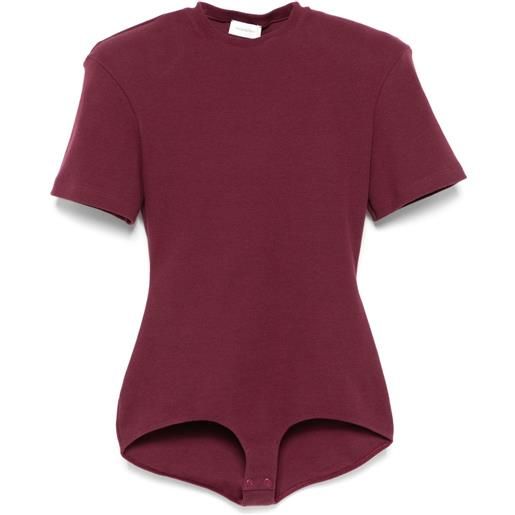 Magda Butrym body a coste - rosso