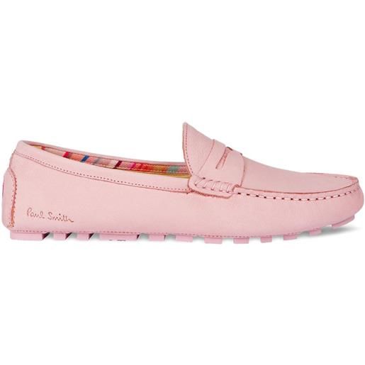 Paul Smith mocassini con logo goffrato - rosa