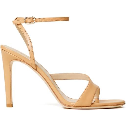 TWINSET sandali con cinturino alla caviglia 100mm - marrone