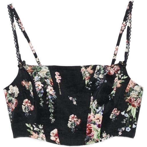 Camilla corsetto noble endeavors - nero