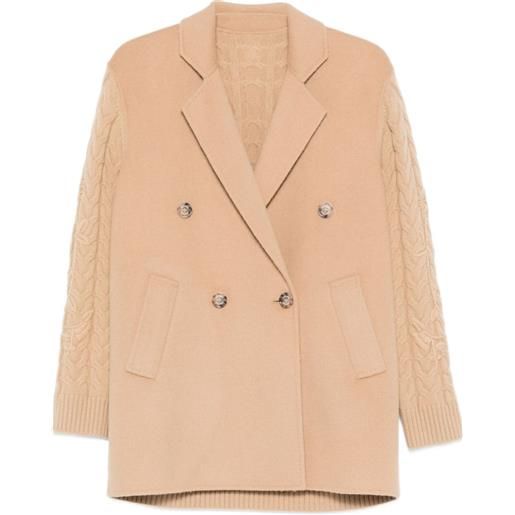 ERMANNO FIRENZE giacca doppiopetto - toni neutri