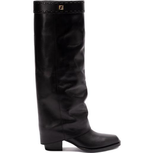 FENDI stivali show - nero
