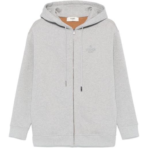 FENDI felpa con cappuccio - grigio