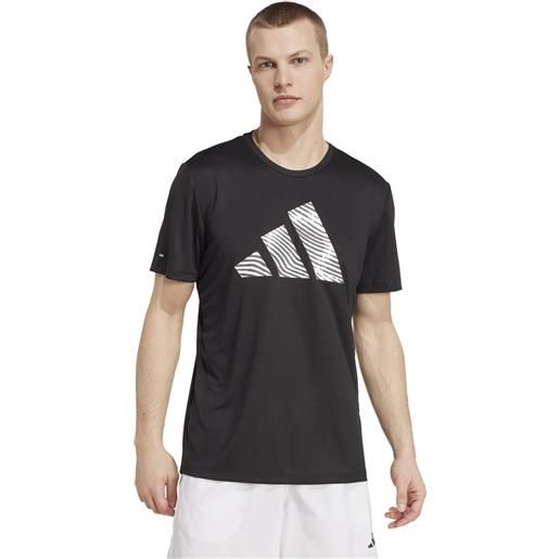 ADIDAS adi365 running essentials brand love t-shirt uomo
