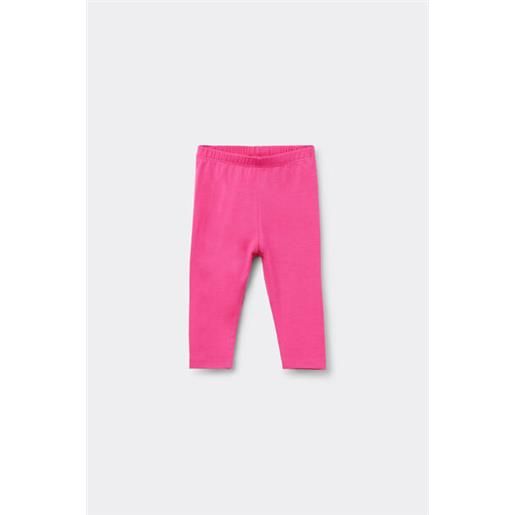 Tezenis leggings cotone tinta unita baby rosa
