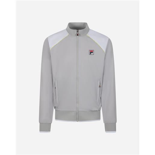 Fila court line m - giacca tennis - uomo - grigio
