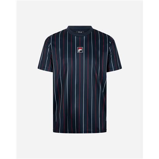 Fila court line m - t-shirt tennis - uomo - blu