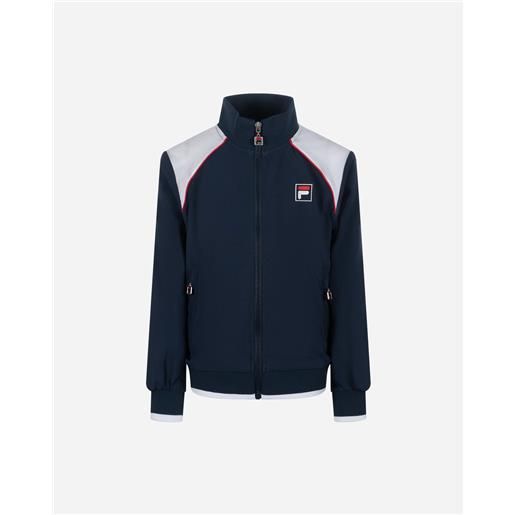 Fila court line jr - maglia tennis - blu