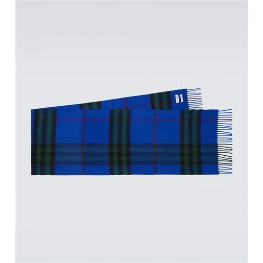 Burberry sciarpa giant check in cashmere