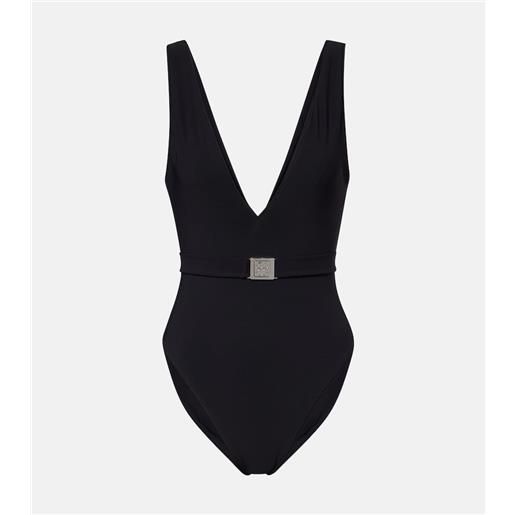 Tory Burch costume intero double t con cintura