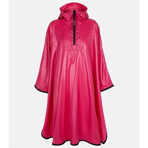 Moncler poncho impermeabile con cappuccio