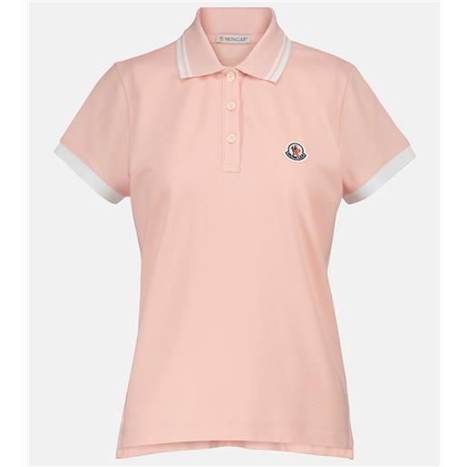 Moncler polo in piquã© di cotone