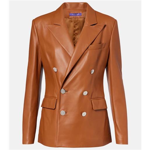 Ralph Lauren Collection blazer camden in pelle