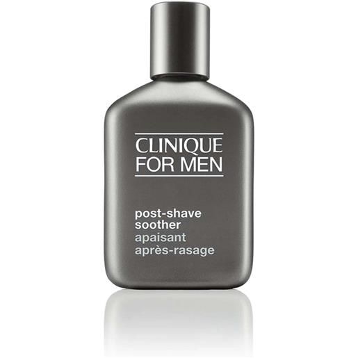 Clinique for men post-shave soother 75 ml trattamento lenitivo dopo barba per tutti i tipi di pelle lozione
