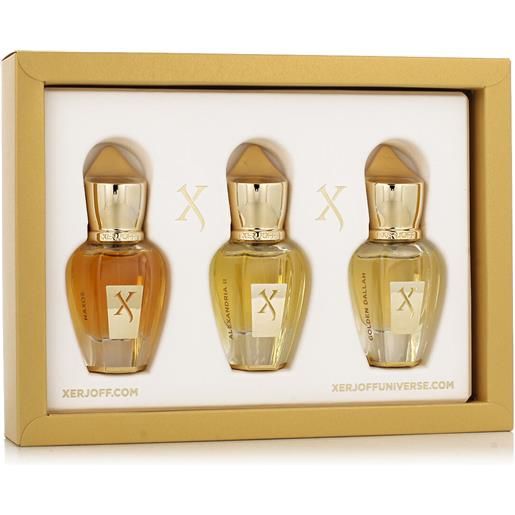 Xerjoff discovery set iii parfum 2 x 15 ml + edp mini 15 ml unisex