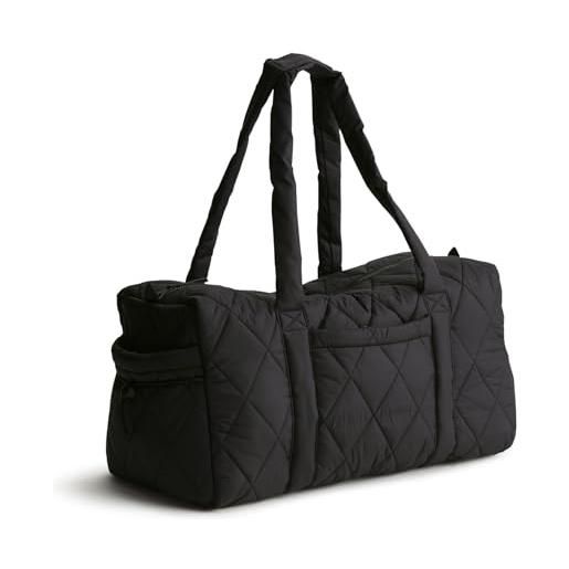 Vera Bradley borsa da viaggio leggera da donna, notte senza luna, taglia unica, borsone da viaggio originale leggero