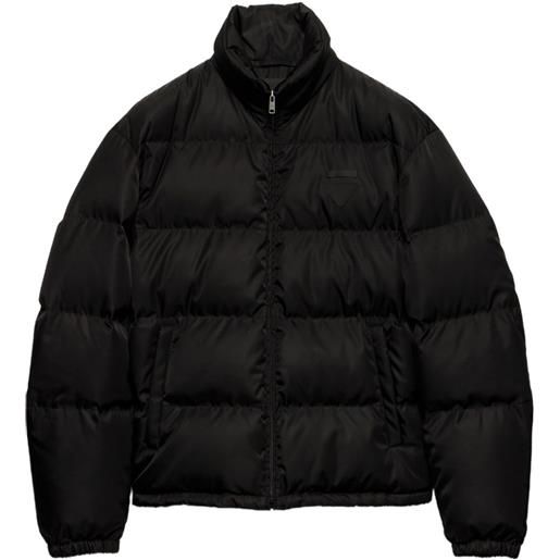 Prada piumino con tasche laterali - nero